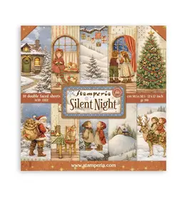 STAMPERIA STAMPERIA SILENT NIGHT 12x12 PAPER PACK 10 SHEETS