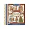 STAMPERIA STAMPERIA SILENT NIGHT ASSORTED RUB-ONS 6/PK
