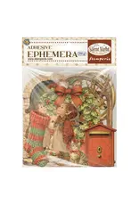 STAMPERIA STAMPERIA SILENT NIGHT EPHEMERA ADHESIVE PAPER CUT OUTS