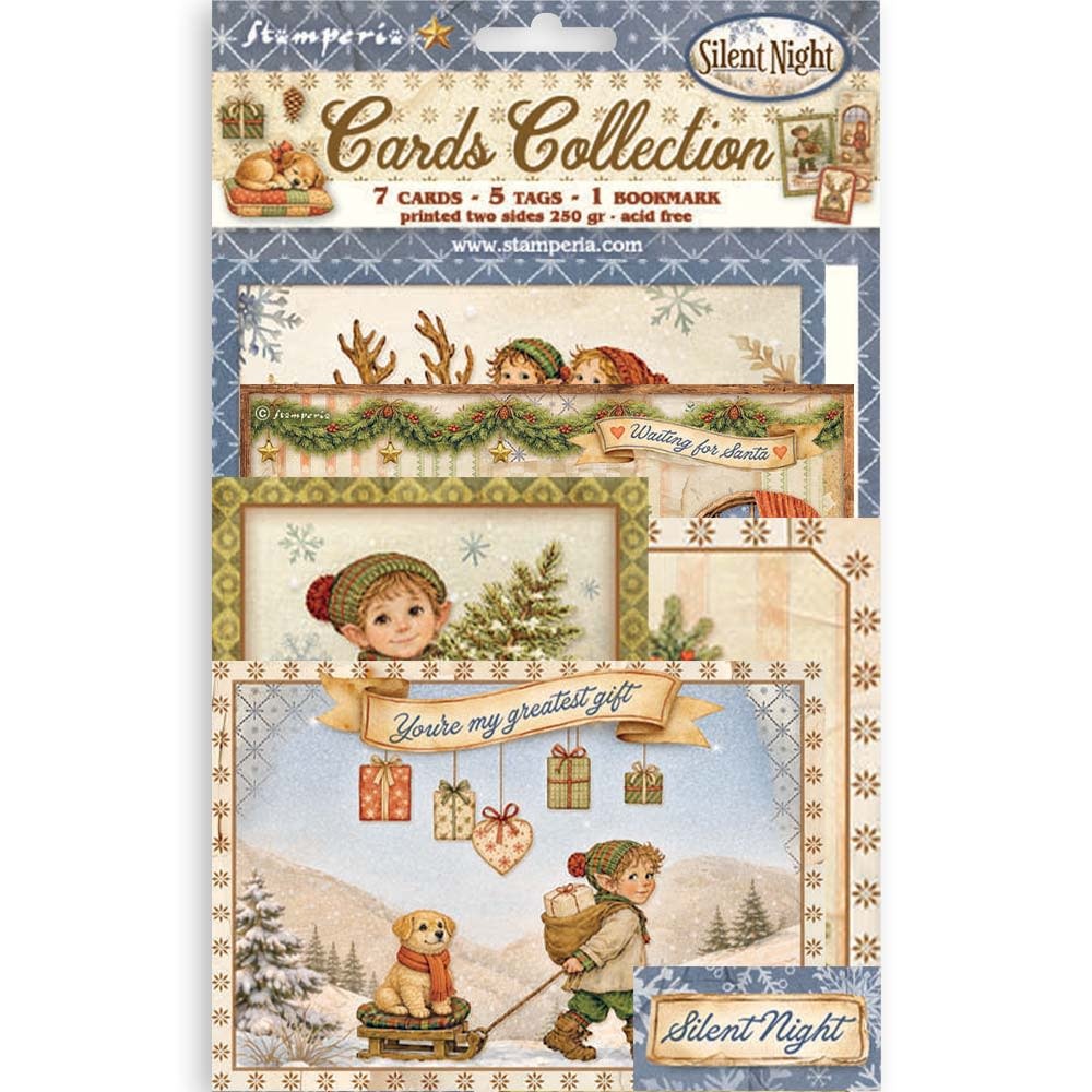 STAMPERIA STAMPERIA SILENT NIGHT CARDS COLLECTION
