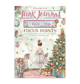 STAMPERIA STAMPERIA WINTER MAGIC A5 FOCUS POINTS JUNK JOURNAL