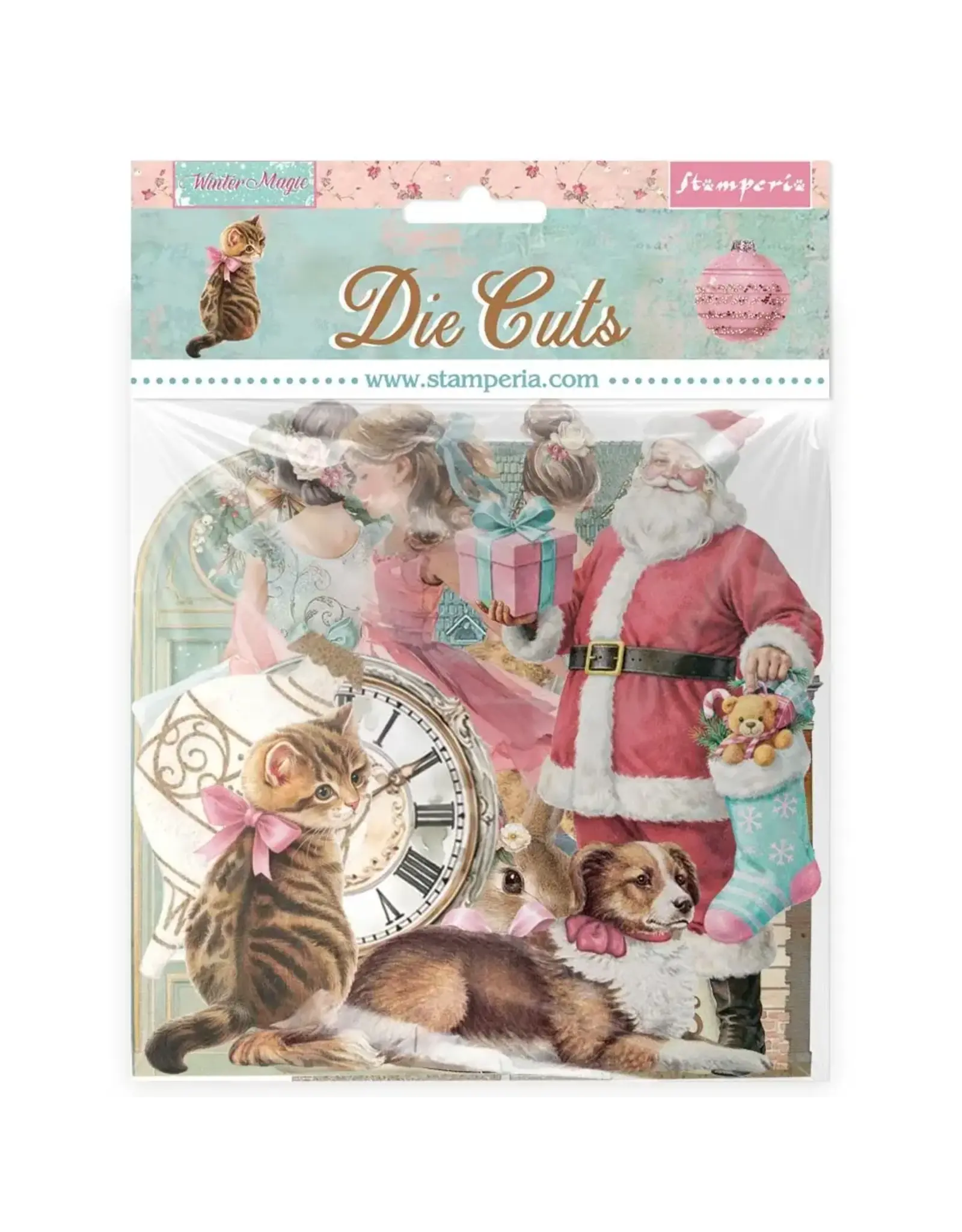 STAMPERIA STAMPERIA WINTER MAGIC CHIPBOARD DIE CUTS