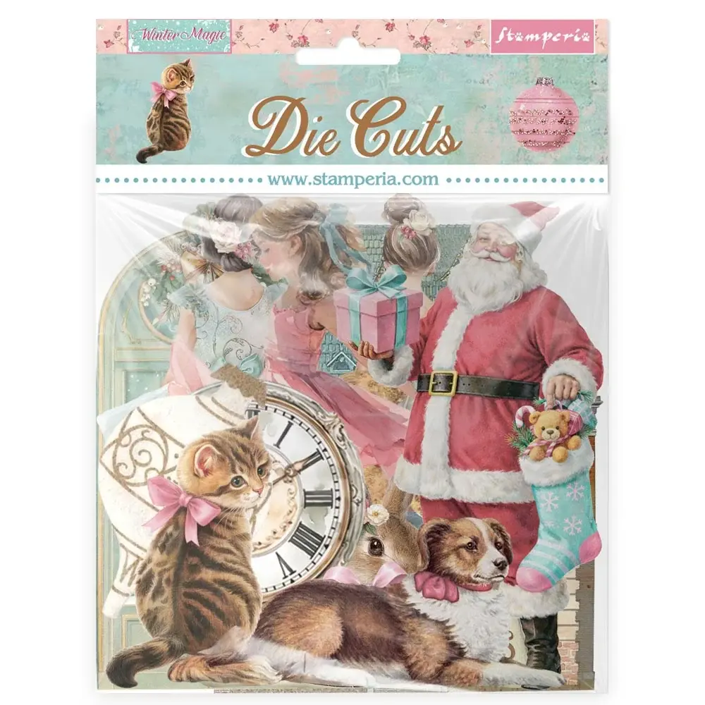 STAMPERIA STAMPERIA WINTER MAGIC CHIPBOARD DIE CUTS