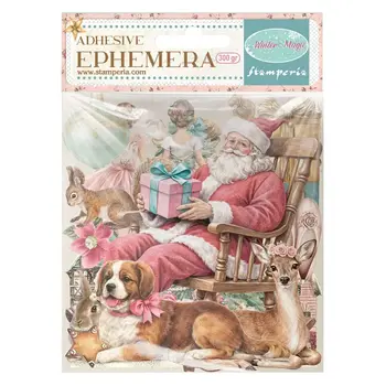 STAMPERIA STAMPERIA WINTER MAGIC EPHEMERA ADHESIVE PAPER CUT OUTS