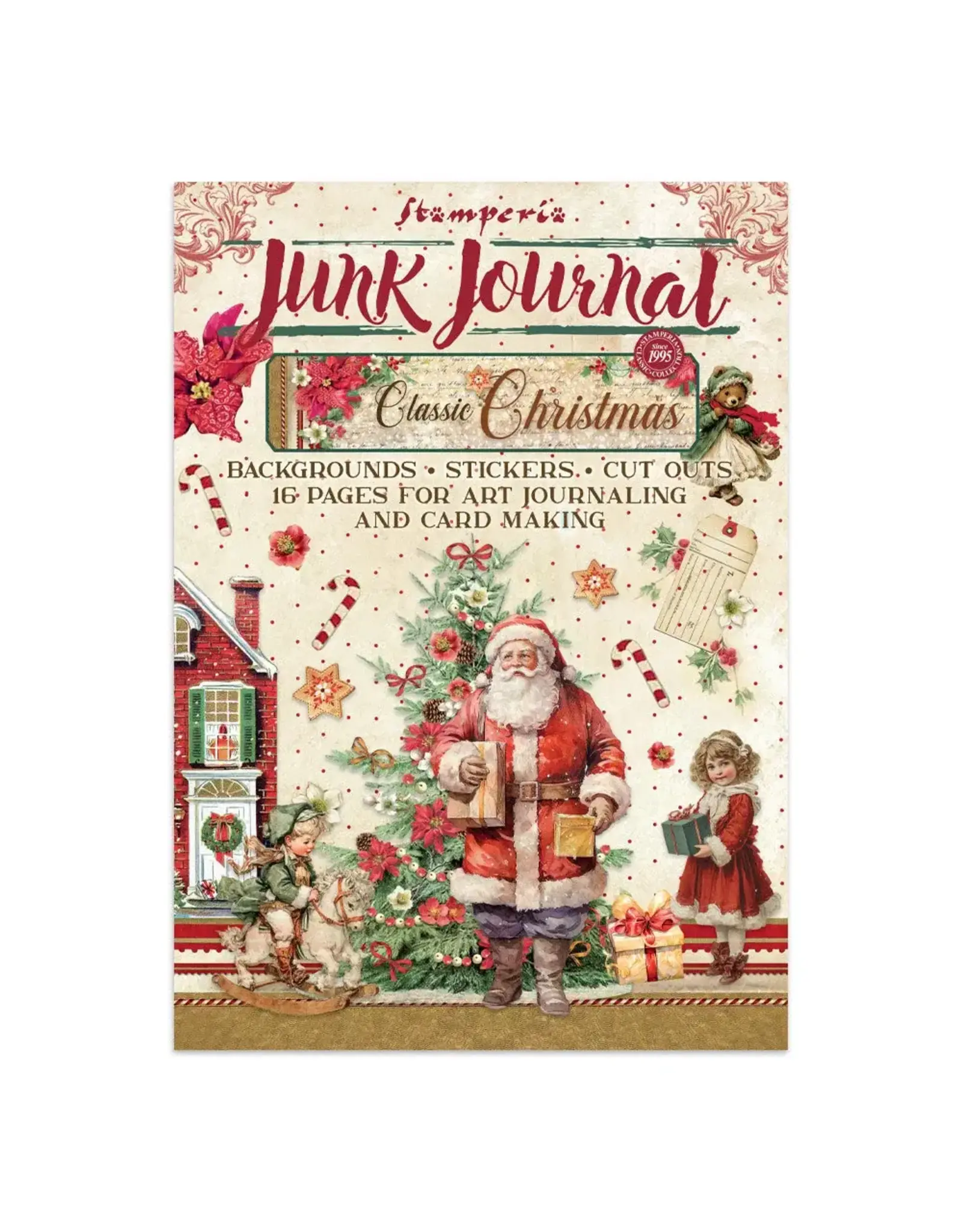 STAMPERIA STAMPERIA CLASSIC CHRISTMAS JUNK JOURNAL