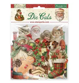 STAMPERIA STAMPERIA CLASSIC CHRISTMAS CHIPBOARD DIE CUTS