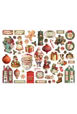 STAMPERIA STAMPERIA CLASSIC CHRISTMAS CHIPBOARD DIE CUTS