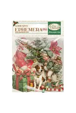 STAMPERIA STAMPERIA CLASSIC CHRISTMAS EPHEMERA ADHESIVE PAPER CUT OUTS
