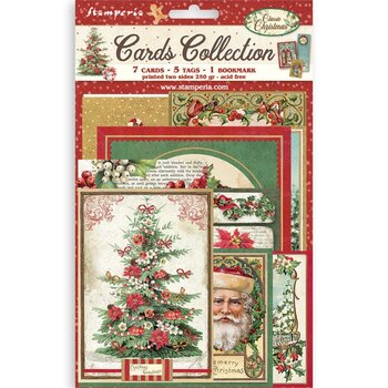 STAMPERIA STAMPERIA CLASSIC CHRISTMAS CARDS COLLECTION