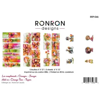 RONRON DESIGNS RONRON DESIGNS ORANGER TOPPERS