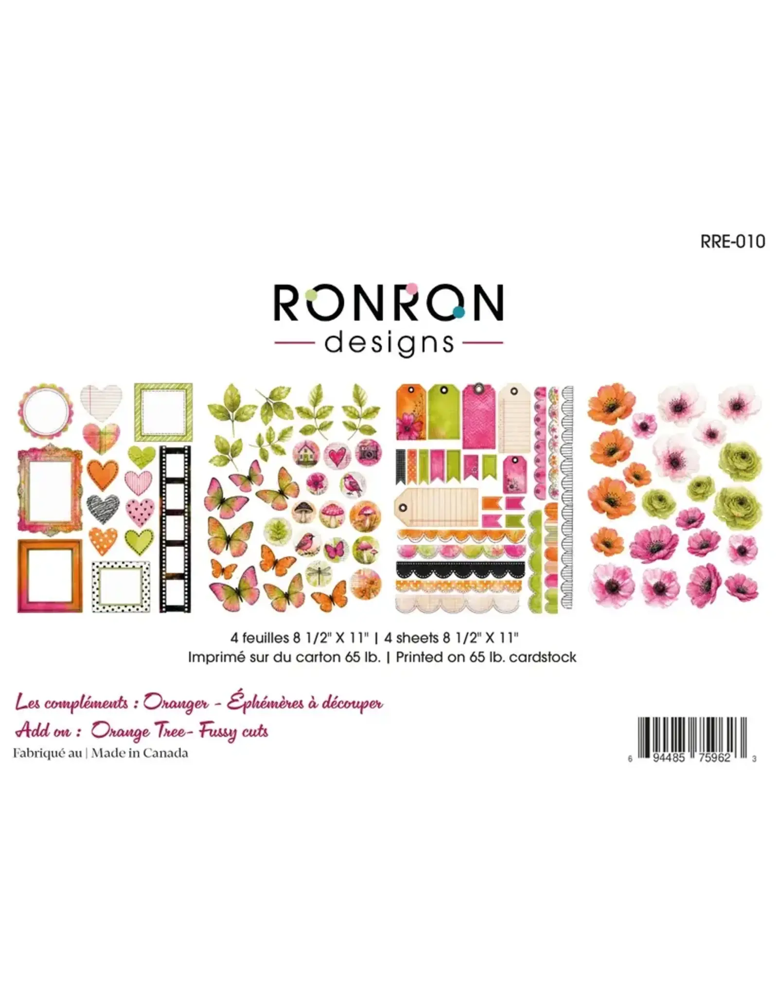 RONRON DESIGNS RONRON DESIGNS ORANGER EPHEMERA