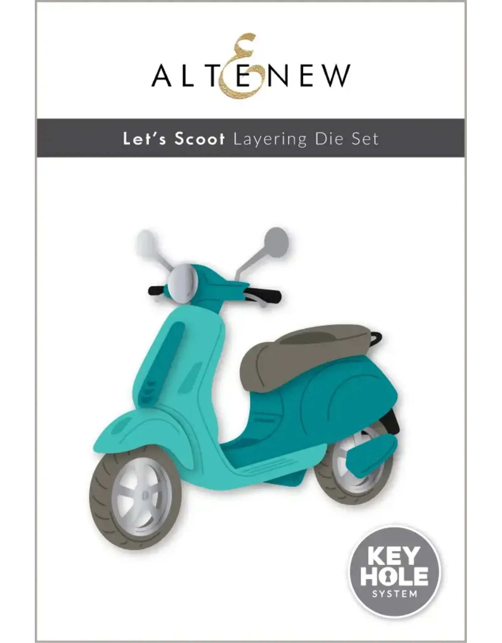 ALTENEW ALTENEW LET'S SCOOT LAYERING DIE SET