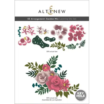 ALTENEW ALTENEW EZ ARRANGEMENT: GARDEN MIX LAYERING DIE SET