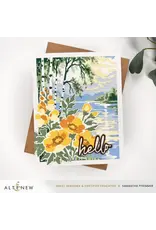 ALTENEW ALTENEW CRAFT YOUR LIFE PROJECT KIT: PAINTERLY PERFECTION CLEAR STAMP, STENCIL SET, 3D EMBOSSING FOLDER AND DIE SET BUNDLE
