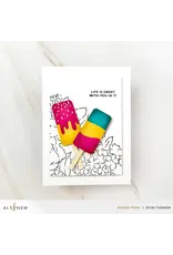 ALTENEW ALTENEW MINI DELIGHT: SWEET POPSICLES CLEAR STAMP & DIE SET