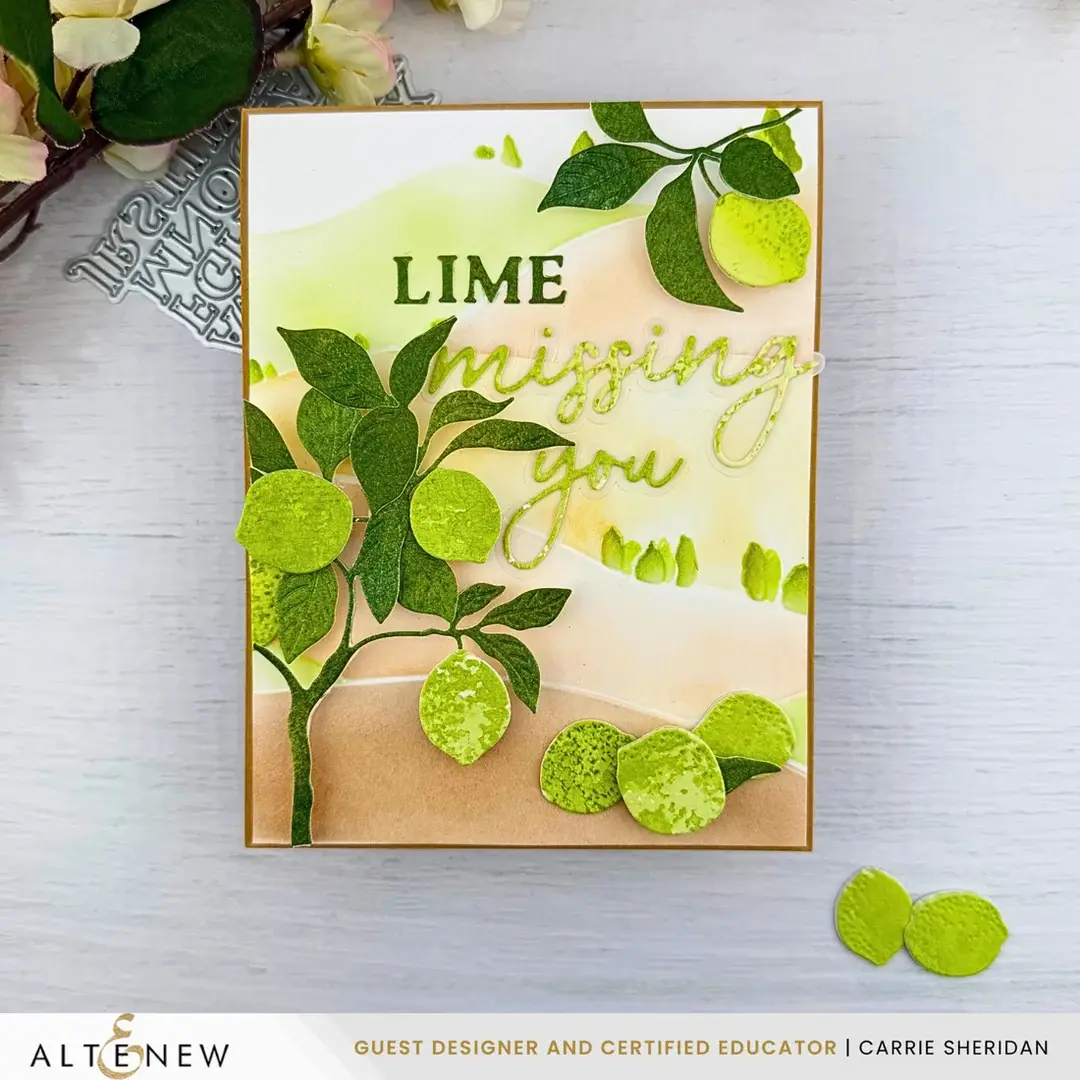 ALTENEW ALTENEW CREATIVE CUTS: LEMON TREE LAYERING DIE SET