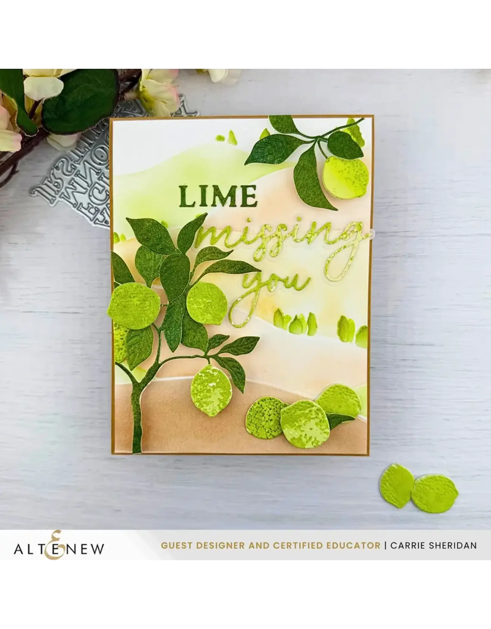ALTENEW ALTENEW CREATIVE CUTS: LEMON TREE LAYERING DIE SET