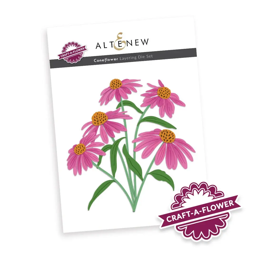 ALTENEW ALTENEW CRAFT-A-FLOWER: CONEFLOWER LAYERING DIE SET