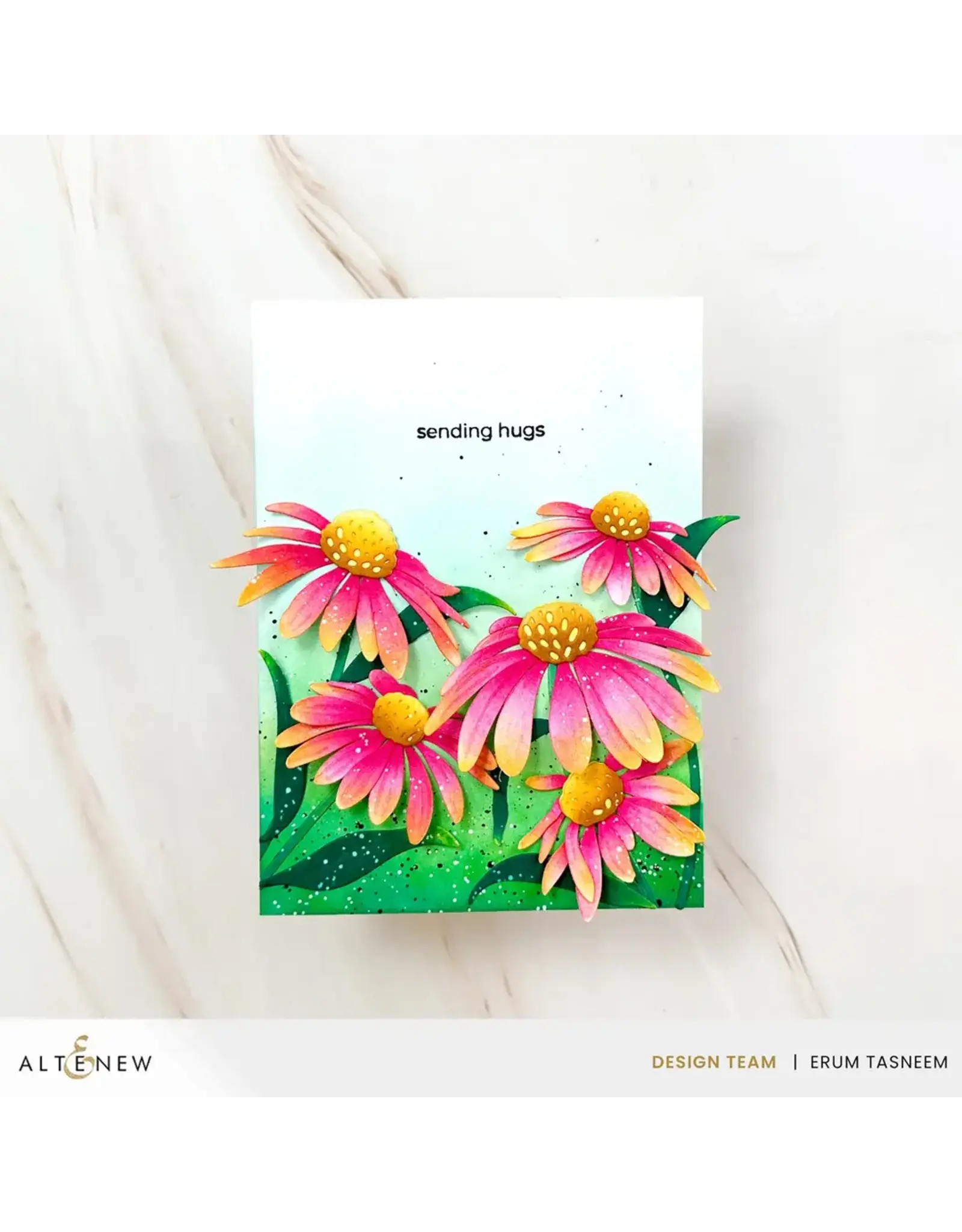 ALTENEW ALTENEW CRAFT-A-FLOWER: CONEFLOWER LAYERING DIE SET