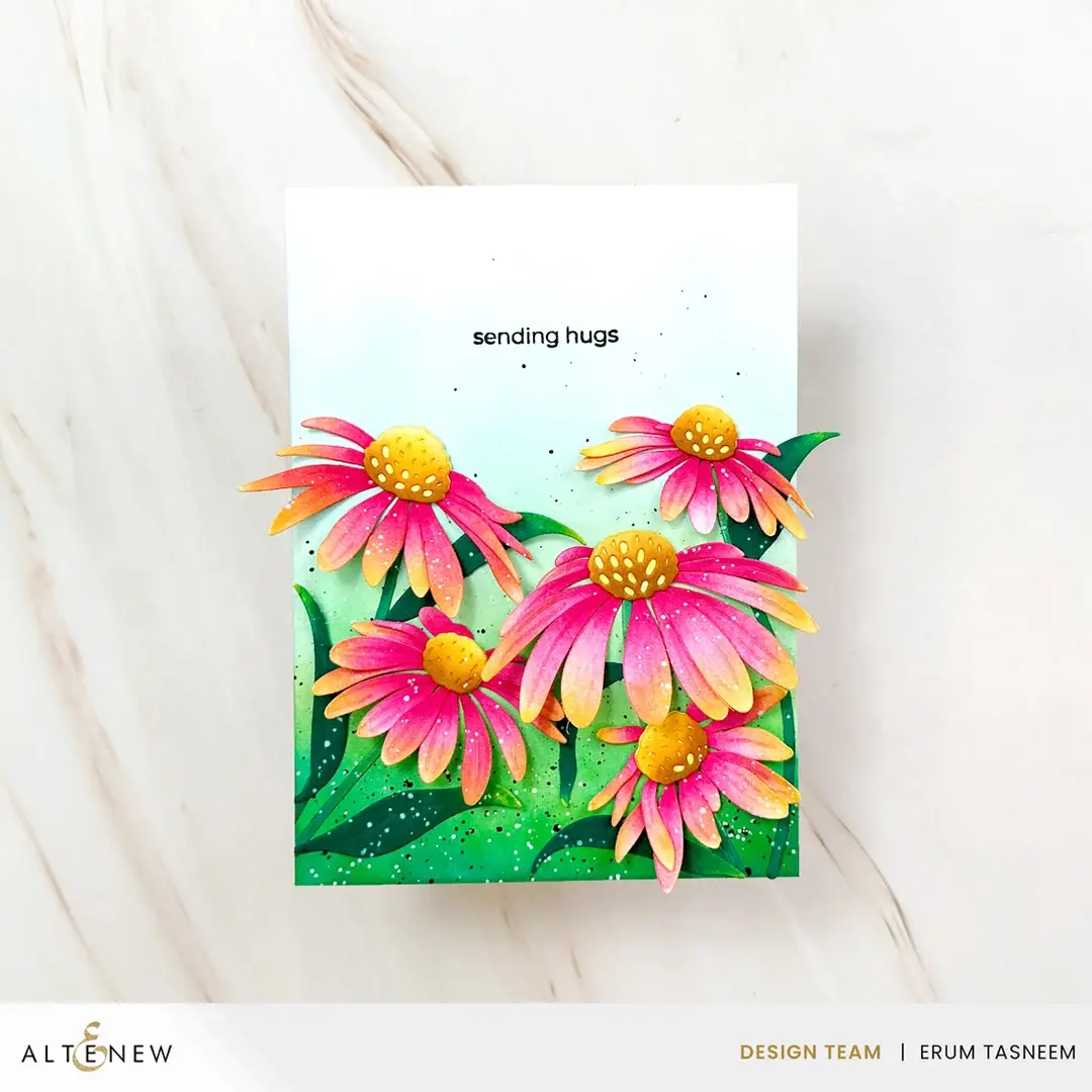 ALTENEW ALTENEW CRAFT-A-FLOWER: CONEFLOWER LAYERING DIE SET