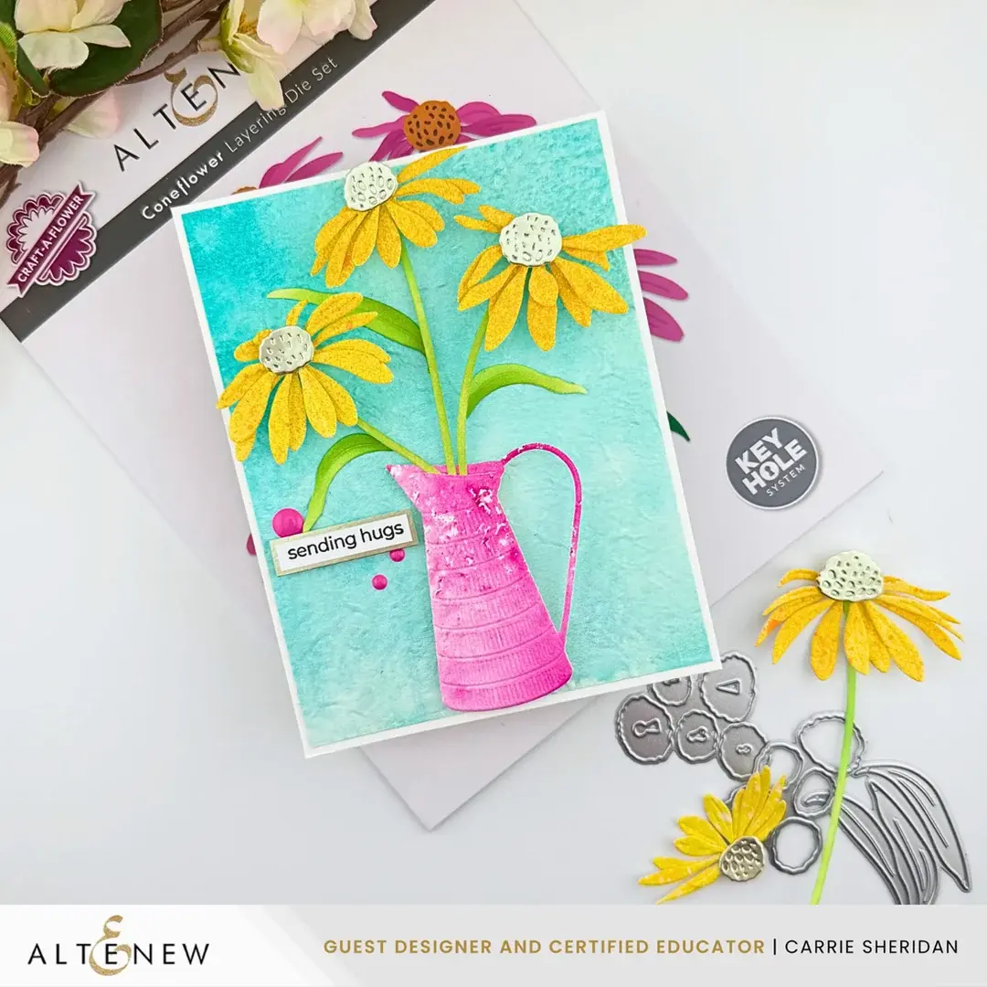 ALTENEW ALTENEW CRAFT-A-FLOWER: CONEFLOWER LAYERING DIE SET