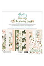 MINTAY MINTAY THE WEDDING DAY COLLECTION PACK 12X12 12 SHEETS + BONUS CUTOUTS
