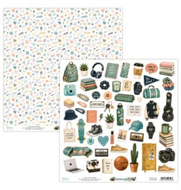 MINTAY MINTAY TEEN SPIRIT ELEMENTS 12x12 CARDSTOCK