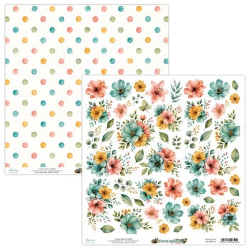 MINTAY MINTAY TEEN SPIRIT FLORA 12x12 CARDSTOCK