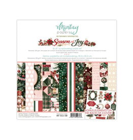 MINTAY MINTAY SEASON OF JOY 8x8 PAPER PAD 24 SHEETS