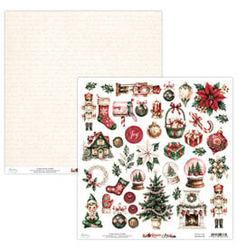 MINTAY MINTAY SEASON OF JOY ELEMENTS 12x12 CARDSTOCK