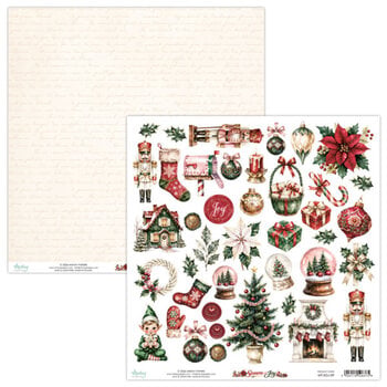 MINTAY MINTAY SEASON OF JOY ELEMENTS 12x12 CARDSTOCK