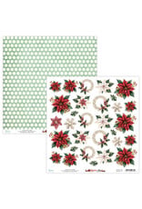 MINTAY MINTAY SEASON OF JOY FLORA 12x12 CARDSTOCK