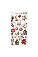 MINTAY MINTAY SEASON OF JOY 6x12 PAPER STICKERS - ELEMENTS