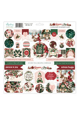 MINTAY MINTAY SEASON OF JOY 12x12 CHIPBOARD EPHEMERA SHEET