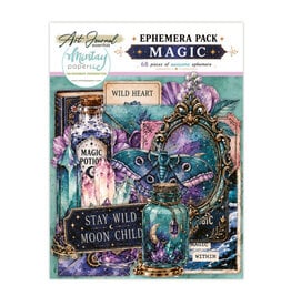 MINTAY MINTAY ART JOURNAL MAGIC PAPER DIE-CUTS 68/PK