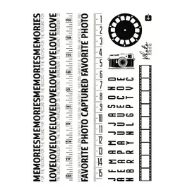 SPELLBINDERS SPELLBINDERS ESTHER GLAS KEEPSAKE STRIPS CLEAR STAMP SET