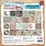 ARDEN CREATIVE STUDIO ARDEN CREATIVE STUDIO TEXT{URES} WINTER IN BLOOM 12x12 PAPER PAD 24 SHEETS