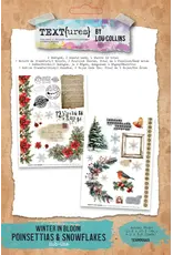 ARDEN CREATIVE STUDIO ARDEN CREATIVE STUDIO TEXT{URES} WINTER IN BLOOM 6x8 RUB-ONS