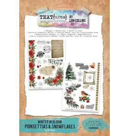 ARDEN CREATIVE STUDIO ARDEN CREATIVE STUDIO TEXT{URES} WINTER IN BLOOM 6x8 RUB-ONS
