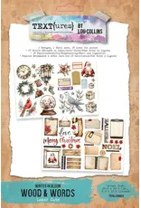 ARDEN CREATIVE STUDIO ARDEN CREATIVE STUDIO TEXT{URES} WINTER IN BLOOM WOOD & WORDS 8x12 LASER CUTS