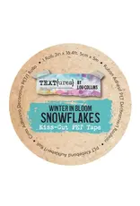 ARDEN CREATIVE STUDIO ARDEN CREATIVE STUDIO TEXT{URES} WINTER IN BLOOM SNOWFLAKES KISS-CUT PET TAPE