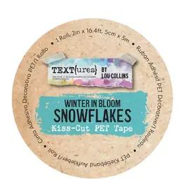 ARDEN CREATIVE STUDIO ARDEN CREATIVE STUDIO TEXT{URES} WINTER IN BLOOM SNOWFLAKES KISS-CUT PET TAPE