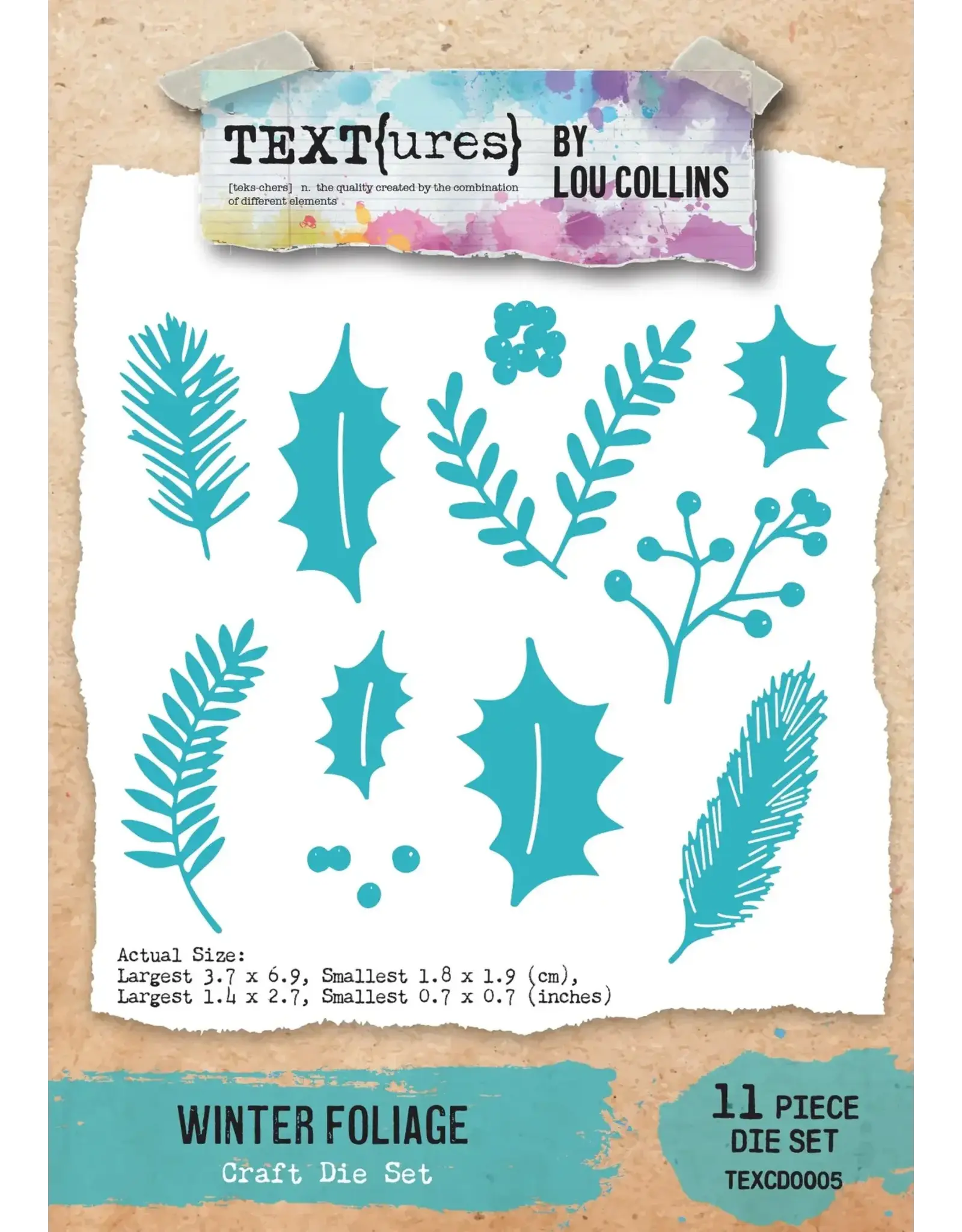 ARDEN CREATIVE STUDIO ARDEN CREATIVE STUDIO TEXT{URES} WINTER IN BLOOM WINTER FOLIAGE DIE SET