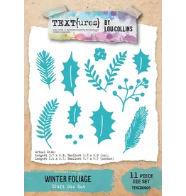 ARDEN CREATIVE STUDIO ARDEN CREATIVE STUDIO TEXT{URES} WINTER IN BLOOM WINTER FOLIAGE DIE SET