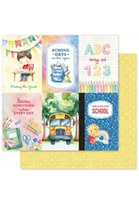 PAPER ROSE PAPER ROSE SCHOOL DAYS - E 12x12 CARDSTOCK