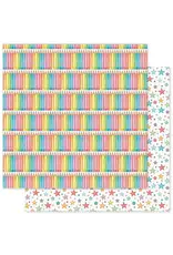 PAPER ROSE PAPER ROSE SCHOOL DAYS BASICS - E 12x12 CARDSTOCK