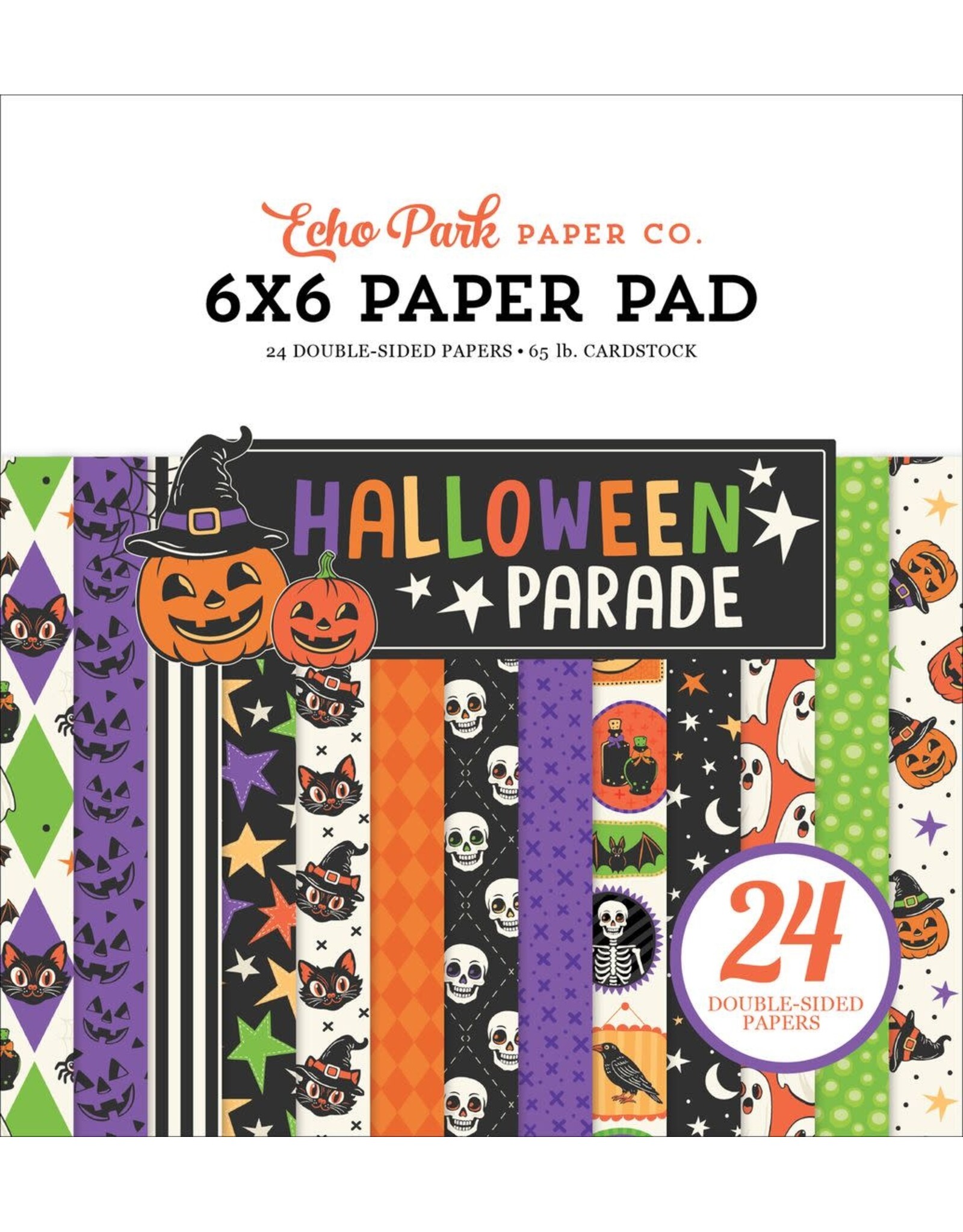 ECHO PARK PAPER ECHO PARK HALLOWEEN PARADE 6x6 PAPER PAD 24 SHEETS
