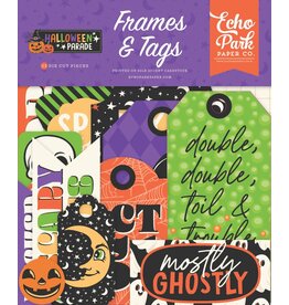 ECHO PARK PAPER ECHO PARK HALLOWEEN PARADE FRAMES & TAGS EPHEMERA DIE-CUTS