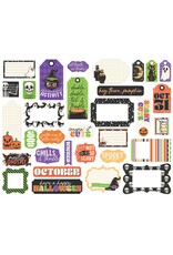 ECHO PARK PAPER ECHO PARK HALLOWEEN PARADE FRAMES & TAGS EPHEMERA DIE-CUTS