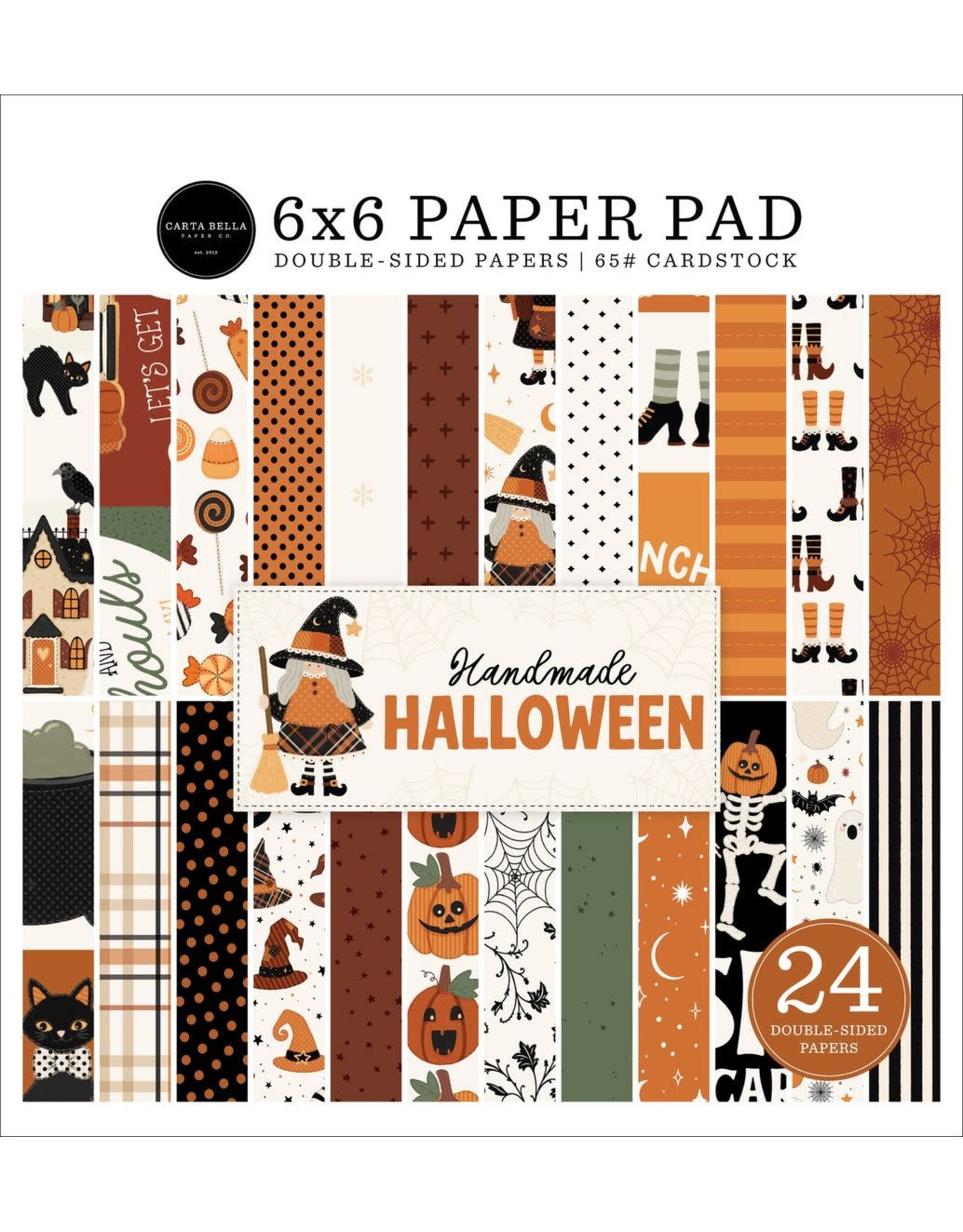 CARTA BELLA CARTA BELLA HANDMADE HALLOWEEN 6x6 PAPER PAD